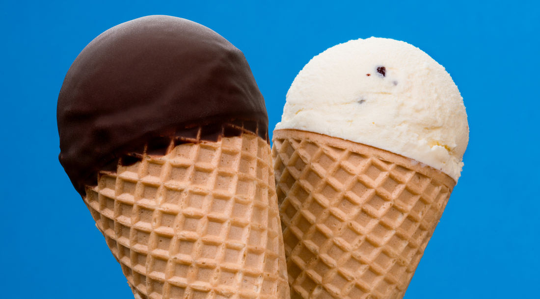 Choc Top Ice Creams, chocolate coated ice creams, chocolate dipped ice